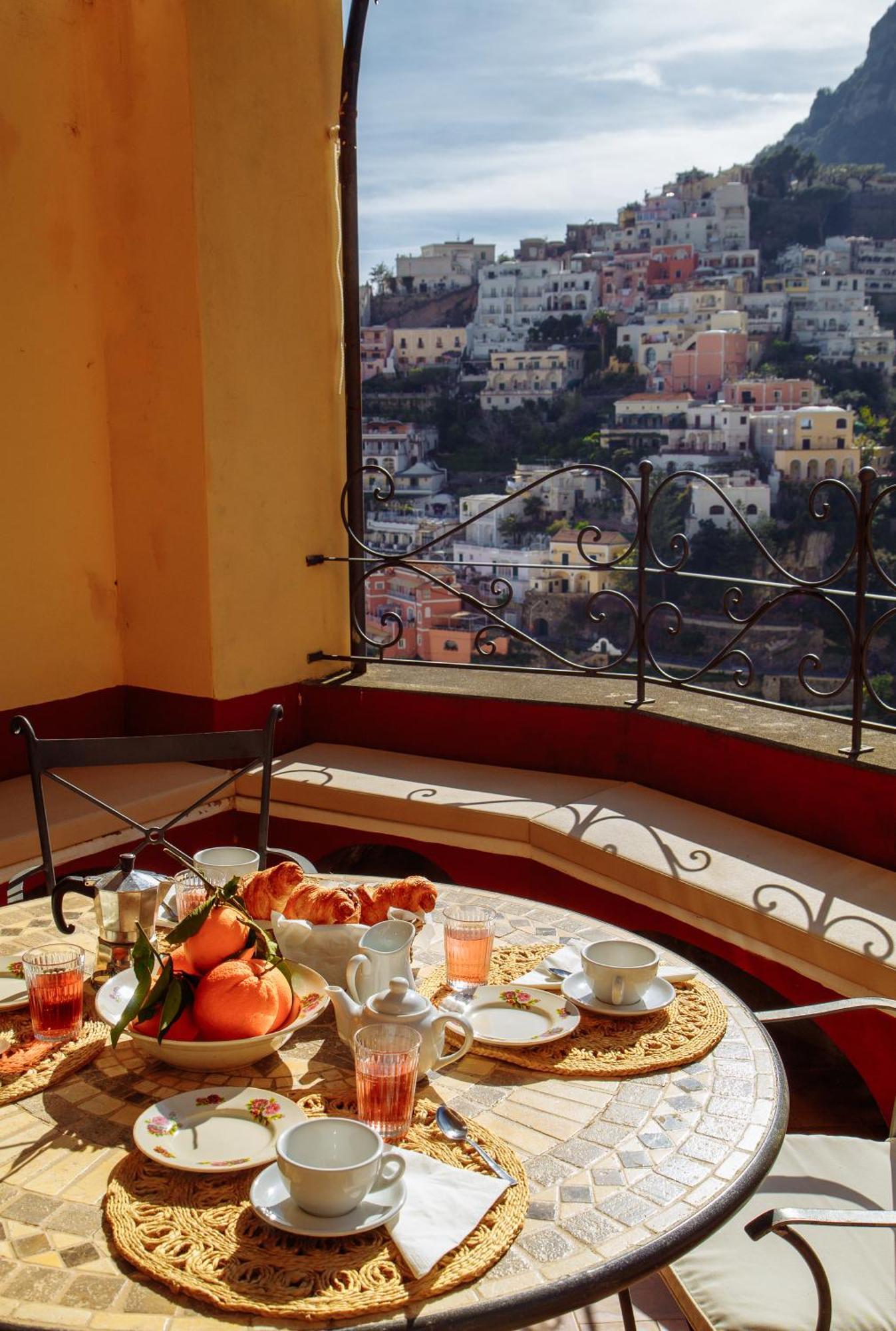 Casa Giulia - Sophisticated Apartment With View Positano Exteriör bild